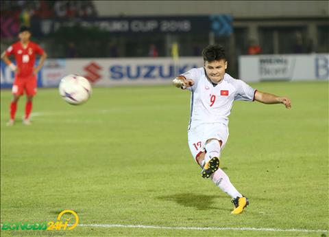 Quang Hai was not satisfied after the Myanmar draw