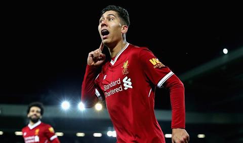 Tiền đạo Firmino của Liverpool sa sút 4-2-3-1 lợi bất cập hại hình ảnh