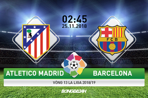 Kết quả Atletico vs Barca trận đấu vòng 13 La Liga 2018/19