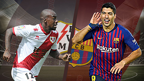 Kết quả Vallecano vs Barca trận đấu vòng 11 La Liga 2018/19