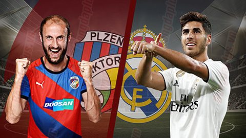 Kết quả Plzen vs Real Madrid trận đấu Champions League 2018/19