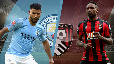 Kết quả Man City vs Bournemouth trận đấu vòng 14 Premier League 2018/19