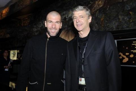 HLV Wenger noi ve Zidane