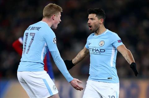 Aguero va De Bruyne tro lai