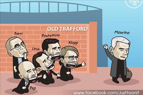 Ảnh chế: Mourinho bị sa thải, cả Premier League buồn rầu