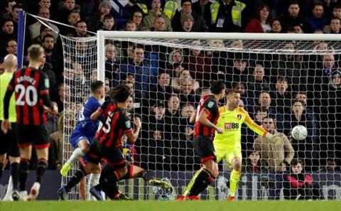 Chelsea 1-0 Bournemouth Siêu nhân Hazard đưa Chelsea vào bán kết League Cup hình ảnh 4
