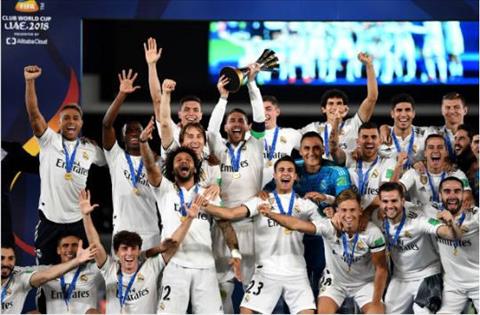 Real Madrid de dang doat danh hieu vo dich FIFA Club World Cup thu 4