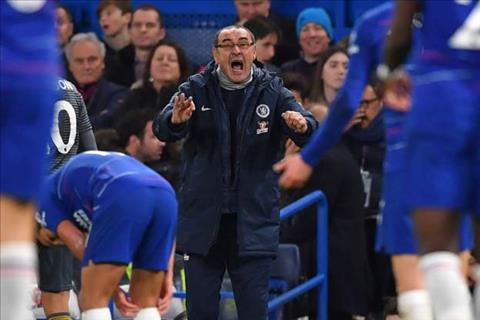HLV Sarri phát biểu trận Chelsea vs Leicester đầu hàng vô địch hình ảnh
