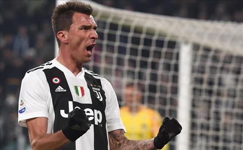 Mandzukic ghi ban cho Juventus