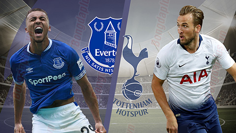 Kết quả Everton vs Tottenham trận đấu vòng 18 Premier League 2018/19