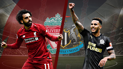 Kết quả Liverpool vs Newcastle trận đấu vòng 19 Premier League 2018/19