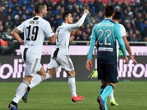 Kết quả trận đấu Atalanta vs Juventus 2-2 vòng 18 Serie A 201819 hình ảnh