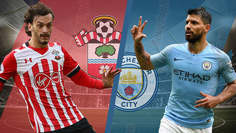 Kết quả Southampton vs Man City trận đấu vòng 20 Premier League 2018/19