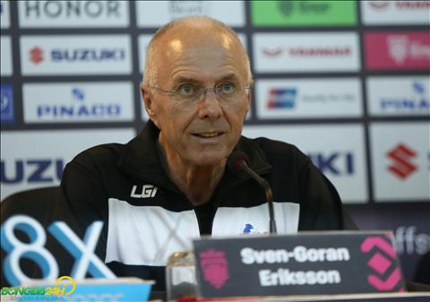 HLV Eriksson phát biểu trước trận gặp ĐT Việt Nam hình ảnh