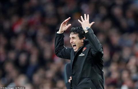 HLV Emery cua Arsenal