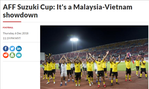 Truyền thông Malaysia chờ đợi trận đấu giữa đội nhà với Việt Nam hình ảnh