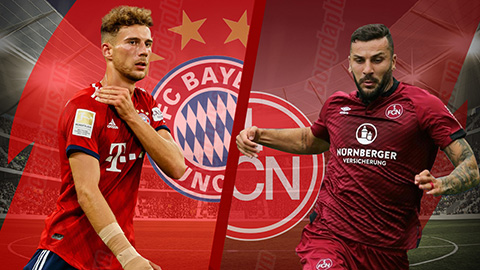 Bayern Munich vs Nuernberg 21h30 ngày 812 (Bundesliga 201819) hình ảnh
