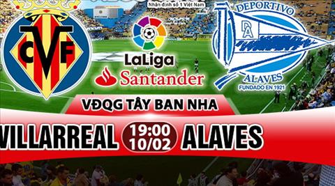 Nhận định Villarreal vs Alaves 19h00 ngày 10/2 (La Liga 2017/18)