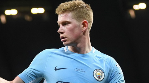 Man City nhận tin cực vui từ Kevin de Bruyne