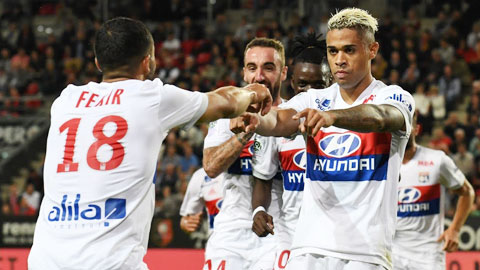 Nhận định Lyon vs Rennes 03h00 ngày 12/2 (Ligue 1 2017/18)
