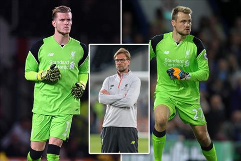 Loris Karius Simon Mignolet Jurgen Klopp