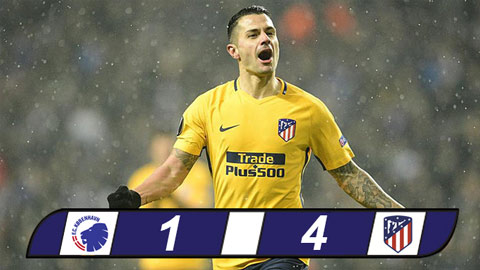 Copenhagen 1-4 Atletico Madrid: Ai bảo Diego Simeone không biết công