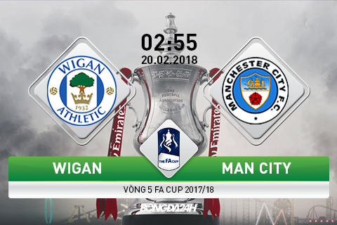 Wigan vs Man City (2h55 ngày 20/2): Manchester màu xanh, một màu xanh