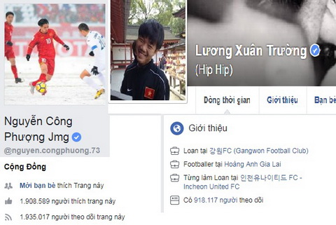 Cong Phuong va Xuan Truong duoc HAGL quan ly ve mat truyen thong.