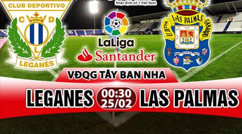Nhận định Leganes vs Las Palmas 00h30 ngày 25/2 (La Liga 2017/18)