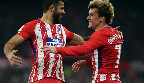 Sevilla 2-5 Atletico Madrid: Tuyệt đỉnh Griezmann