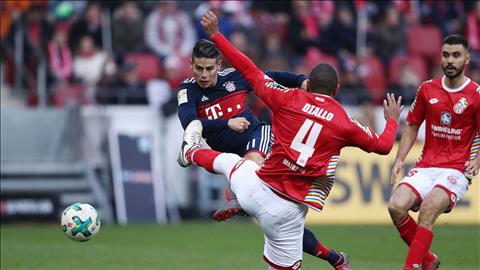 Tong hop Mainz 0-2 Bayern Munich (Vong 21 Bundesliga 201718) hinh anh