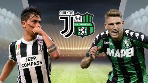 Nhận định Juventus vs Sassuolo 21h00 ngày 4/2 (Serie A 2017/18)
