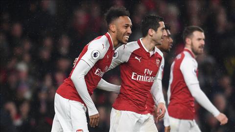 Aubameyang va Mkhitaryan cung toa sang trong man ra mat Arsenal