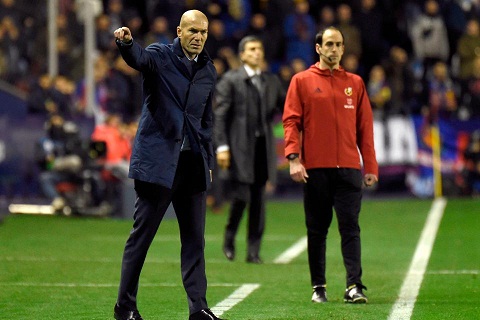 Zidane vs Levante