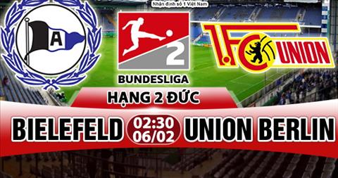 Nhận định Bielefeld vs Union Berlin 02h30 ngày 6/2 (Hạng 2 Đức)