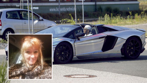 Tiền đạo Aubameyang bị tố lái ẩu, suýt gây tai nạn chết người