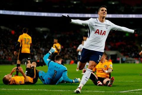 Tottenham 2-0 Newport Nhe nhang gianh ve vao vong 5 FA Cup hinh anh