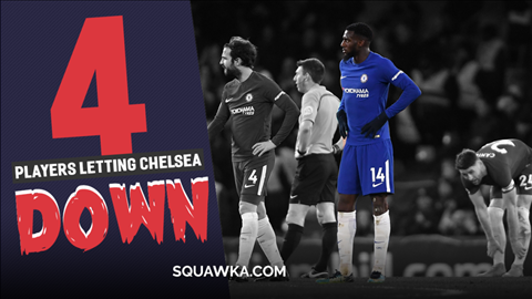 4 cầu thủ chung tay đẩy Conte khỏi Stamford Bridge?