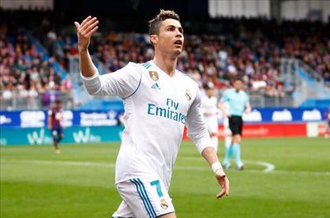Ronaldo cua Real an mung ban thang vao luoi Eibar