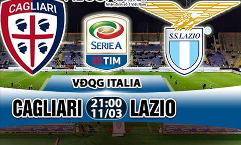 Nhận định Cagliari vs Lazio 21h00 ngày 11/3 (Serie A 2017/18)