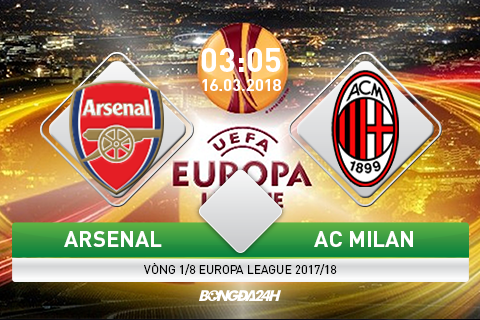 Arsenal vs AC Milan (03h05 ngày 16/3): Phát súng ân huệ