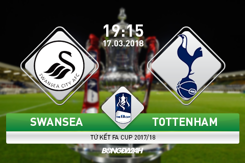 Swansea vs Tottenham (19h15 ngày 17/3): Vắng Kane? Không vấn đề