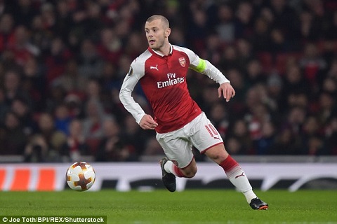 Jack Wilshere roi Arsenal o phien cho He 2018 hinh anh