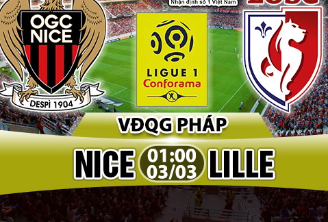 Nhan dinh Nice vs Lille 01h00 ngay 33 (Ligue 1 201718) hinh anh