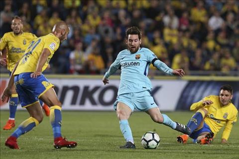 Las Palmas 1-1 Barca Messi