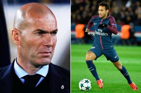 Real mua Neymar thanh cong neu chap nhan nha HLV Zidane