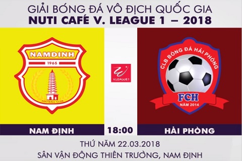 Nam Định 0-1 Hải Phòng (KT): Stevens nhấn chìm tân binh V-League ngay tại chảo lửa Thiên Trường