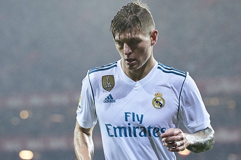 MU muốn mua Toni Kroos, người cũng không muốn gắn bó với Real hình ảnh