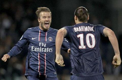 Beckham vs Ibra khi con o PSG