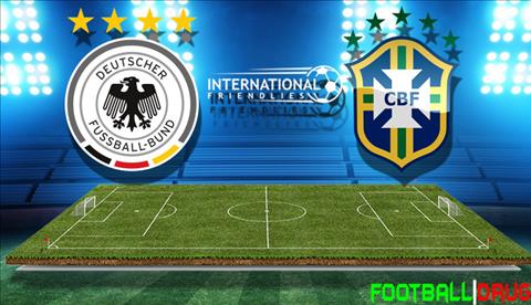 Đức vs Brazil (1h45 ngày 28/3): Vượt qua nỗi ám ảnh